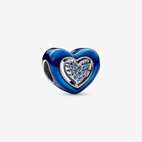 Charm de Corazón Giratorio Pandora Azul - 792750C01