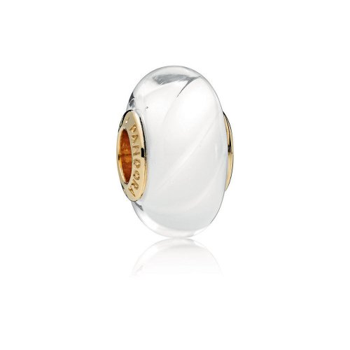 Charm cristal de Murano Olas Blancas - PANDORA