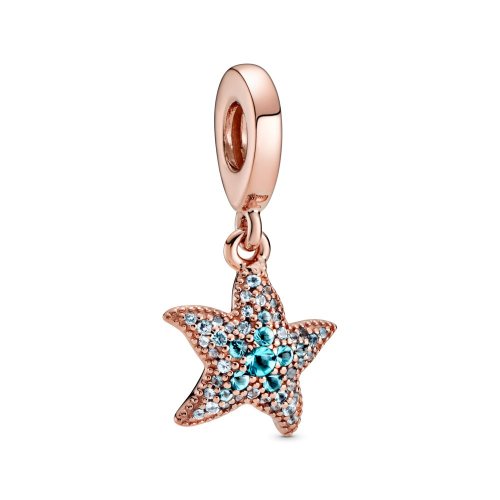 Encanto colgante de estrella de mar brillante PANDORA - 788942C01