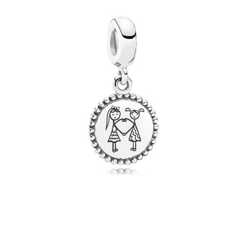 Charm colgante en plata de ley Los mejores PANDORA