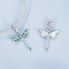 Colgante de libélula verde estilo PANDORA - BSC983