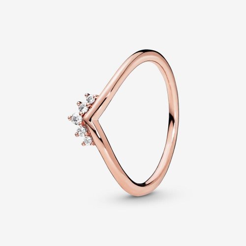 Anillo Pandora Deseo Clásico con Tiara - 188282CZ