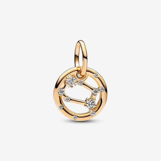 Charm Colgante Pandora Zodiaco Géminis - 762711C01 - Haga click en la imagen para cerrar