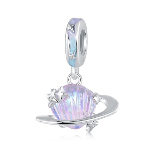 Colgante de concha estilo planeta PANDORA - SCC2807