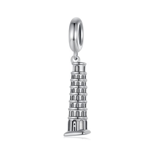 Colgante estilo PANDORA Torre Inclinada de Pisa - SCC2876