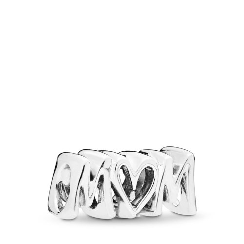 Charm PANDORA en plata de ley Mum - 797778