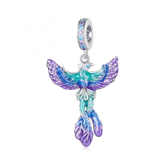 Estilo Pandora Colgante Fénix - BSC880 - Haga click en la imagen para cerrar