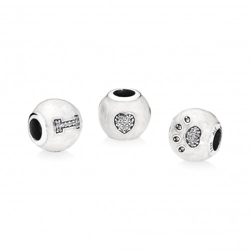 Charm en plata de ley Amo a mis mascotas PANDORA