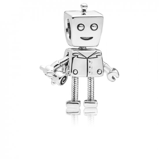 Charm PANDORA en plata de ley Rob Bot - 797819 - Haga click en la imagen para cerrar