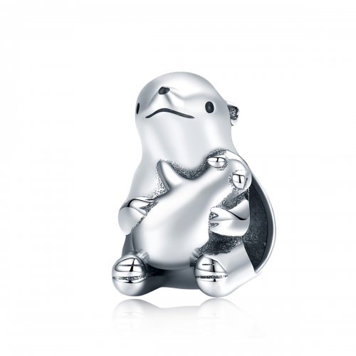 Encanto de Oso Polar Cálido de Estilo Pandora - BSC297