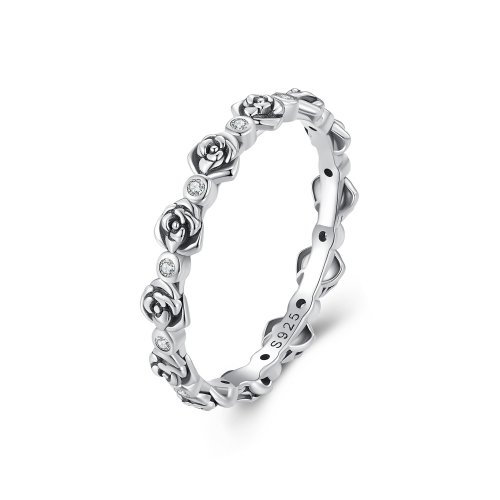 Anillo estilo Pandora en rosa - SCR960