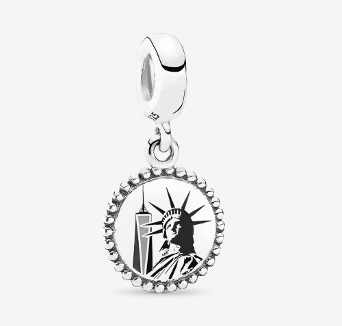 Charm colgante de la Estatua de la Libertad de Pandora - ENG791169_6