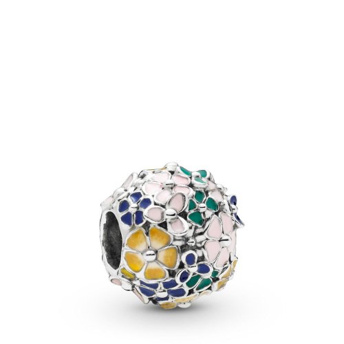 Charm PANDORA en plata de ley Flores Clásicas - 797907ENMX