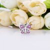 Charm PANDORA en plata de ley Mariposa Rosa Deslumbrante - 797882NCCMX