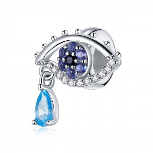 Estilo Pandora Plata El Encanto del Ojo del Misterio - SCC1775
