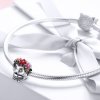 Charm de estilo Pandora de calavera de azúcar en plata - SCC888