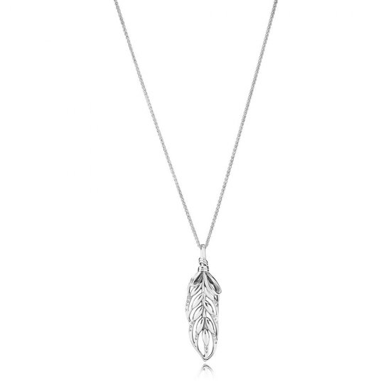 Collares con colgante en plata de ley Granos flotantes PANDORA - Haga click en la imagen para cerrar