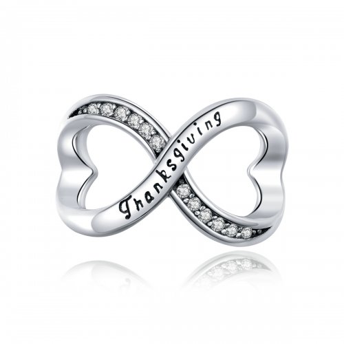 Charm estilo Pandora con símbolo infinito - SCC1636
