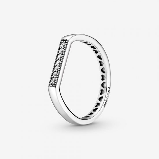 Anillo apilable PANDORA Sparkling Bar - 199041C01 - Haga click en la imagen para cerrar