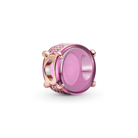 Charm de Cabujón Ovalado Rosa PANDORA - 789309C02 - Haga click en la imagen para cerrar