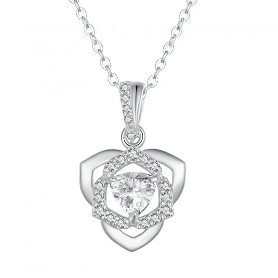 Collar estilo Pandora para mujer - BSN299 - Haga click en la imagen para cerrar