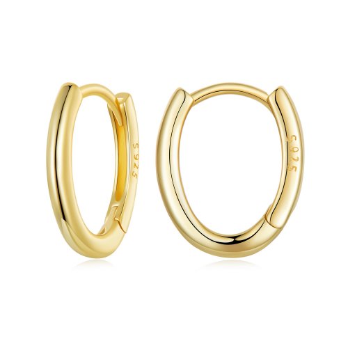 Pendientes ovalados estilo PANDORA - BSE1015-B
