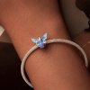 Charm de abeja luminosa azul estilo PANDORA - SCC2734