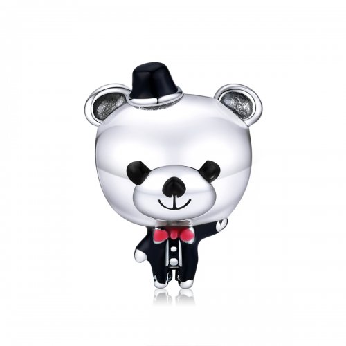 Charm de Oso Novio estilo Pandora - SCC1473
