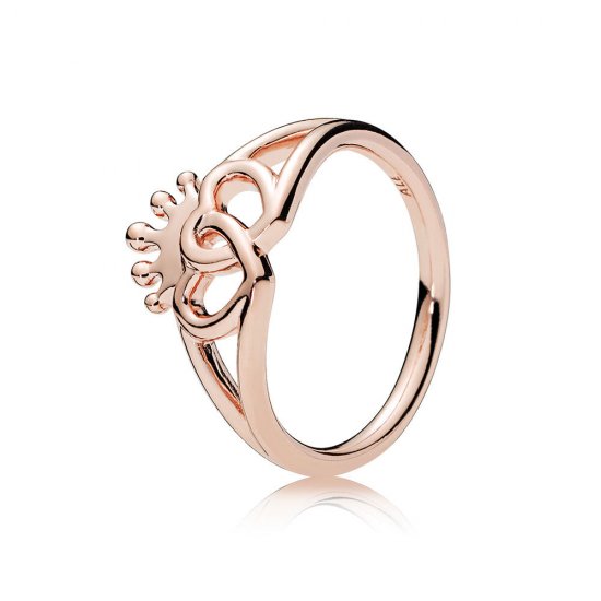 Anillo en PANDORA Rose Corazones Reales Unidos - Haga click en la imagen para cerrar