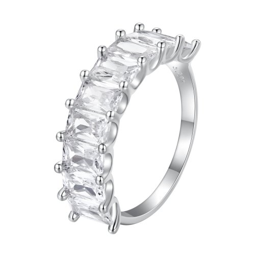 Anillo de estilo Pandora con circonita brillante - BSR409