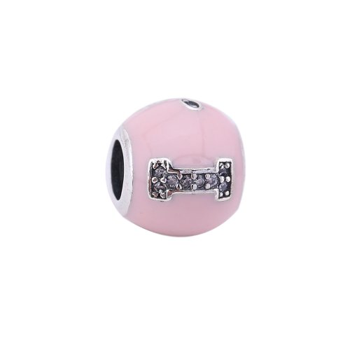 Charm en plata de ley Amo a la mascota Rosa PANDORA