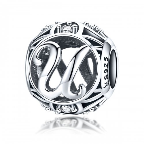 Charm Pandora estilo letra W - SCC738-W