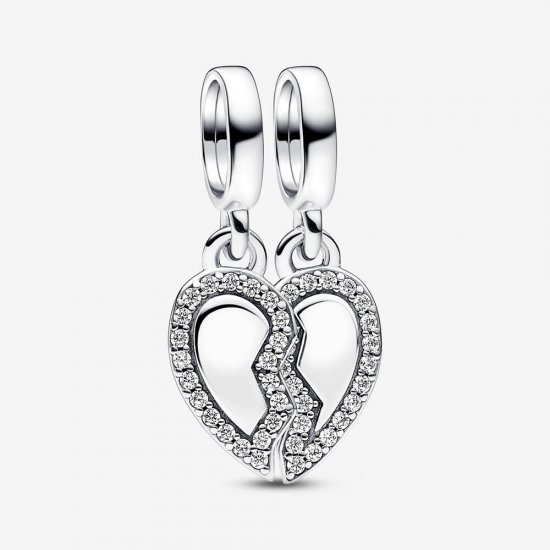 Charm colgante separable con forma de corazón Pandora Friends - 792743C01 - Haga click en la imagen para cerrar