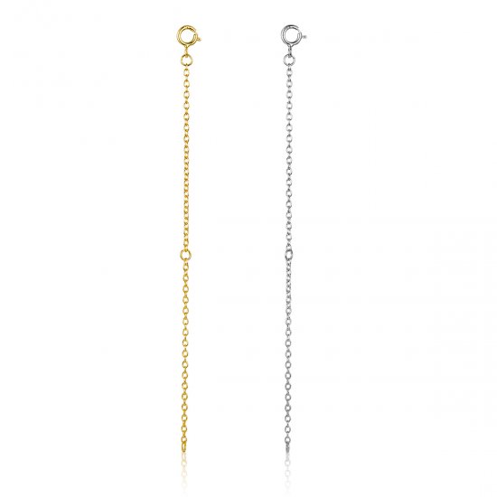 Collar de cadena de extensión de estilo Pandora - Cadena de extensión - SCA015-10B - Haga click en la imagen para cerrar