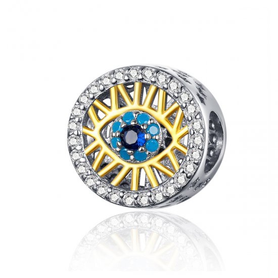 Charm de Ojo de la Suerte estilo Pandora - BSC080 - Haga click en la imagen para cerrar