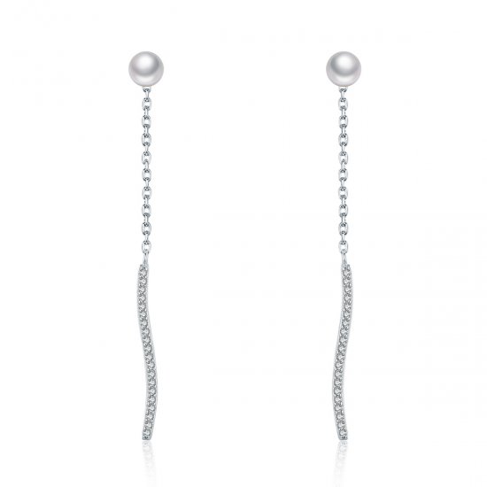 Pendientes colgantes estilo Pandora Love At First Sight - VSE126 - Haga click en la imagen para cerrar