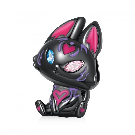 Charm de estilo Pandora con diseño de zorro elfo - SCC2223 - Haga click en la imagen para cerrar
