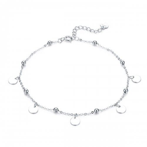 Pulsera de memoria plateada al estilo de Pandora - SCT011