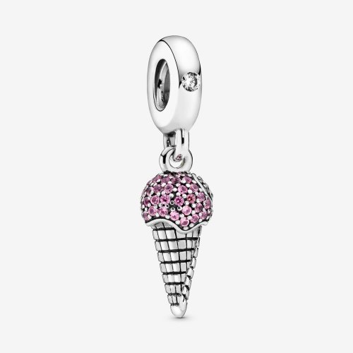 PANDORA Colgante de helado con incrustaciones de pavé - 798801C01