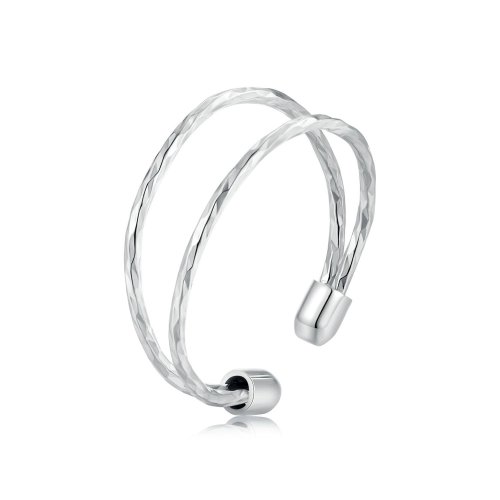 Anillo doble sencillo estilo PANDORA - SCR1026-E