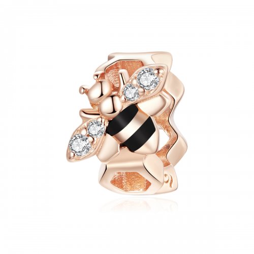 Charm de Estilo Pandora en forma de Latido del Corazón de Niño - BSC400
