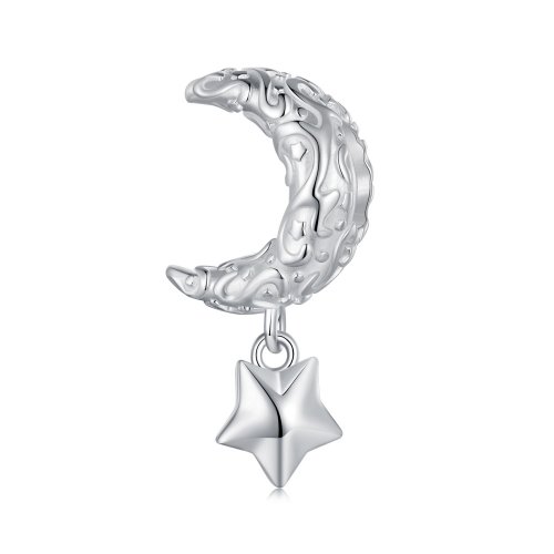 Charm Pandora estilo Luna con patrón - SCC2619