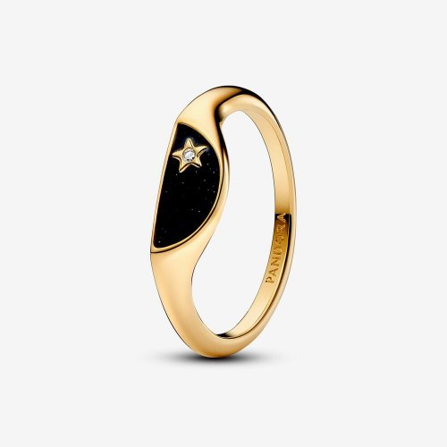 Anillo Pandora ME Mitad Sello Esmaltado - 163325C01