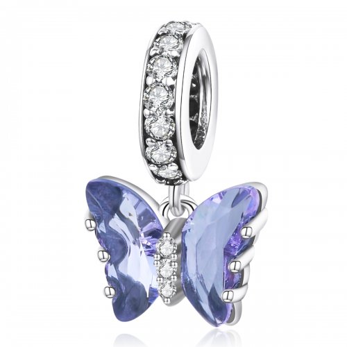 Hermosa mariposa estilo PANDORA - BSC423-VT