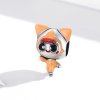 Charm de muñeca estilo Pandora con gato espacial - SCC1941