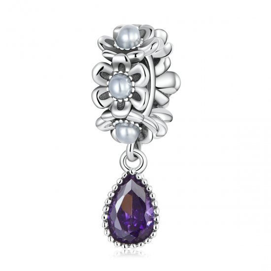 Estilo Pandora Gota de Agua Clásica con Dije - SCC2180 - Haga click en la imagen para cerrar
