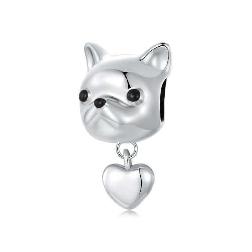 Colgante de bulldog francés con estilo PANDORA - SCC2767