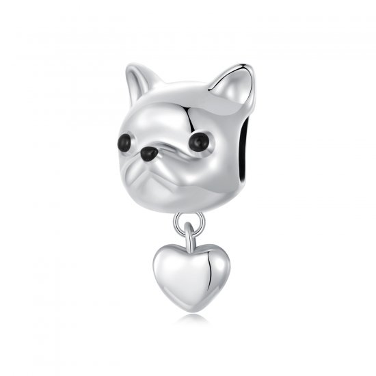 Colgante de bulldog francés con estilo PANDORA - SCC2767 - Haga click en la imagen para cerrar