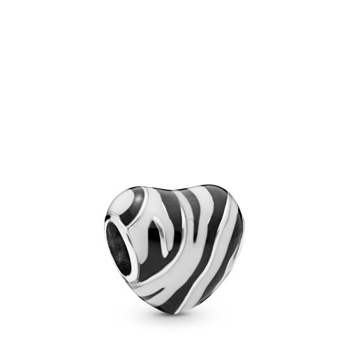 Charm PANDORA en plata de ley Rayas Salvajes - 798056ENMX