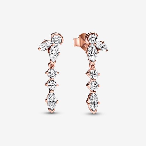 Pendientes colgantes de la colección PANDORA Sparkling Herbarium Cluster - 282404C01